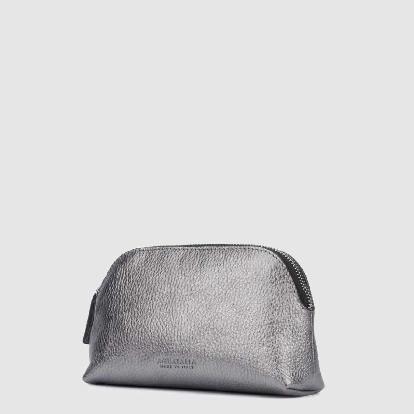 medium_zip_wristlet_3.webp Hot Aquatalia Medium Zip Wristlet Silver