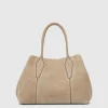 Best Aquatalia Parma Carryall Light taupe