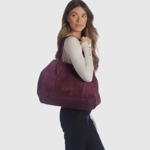 Cheap Aquatalia Parma Carryall Wine
