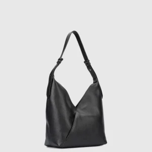 Fashion Aquatalia Rimini Hobo Black