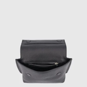Online Aquatalia Soho Crossbody Black pebbled