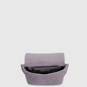 Best Sale Aquatalia Soho Crossbody Mauve grey