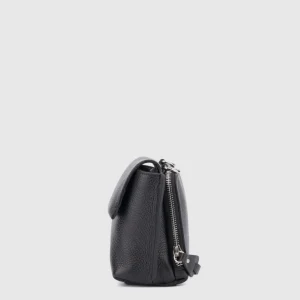 Online Aquatalia Soho Crossbody Black pebbled